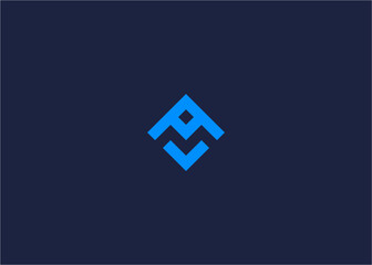 letter va square logo icon design vector design template inspiration