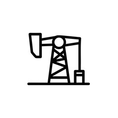 Oil icon symbol vector image Illustration
