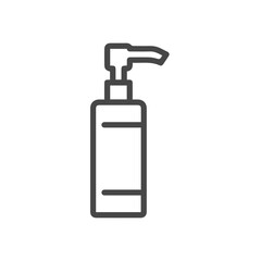 Fototapeta premium Oil icon symbol vector image Illustration 