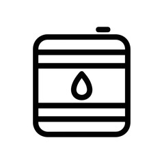 Oil icon symbol vector image Illustration
