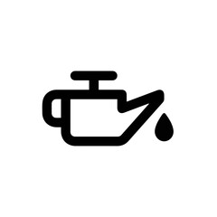 Obraz premium Oil icon symbol vector image Illustration 