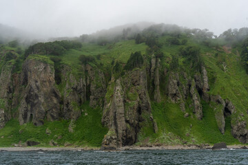 Fototapeta premium Shiretoko peninsula in Hokkaido Japan