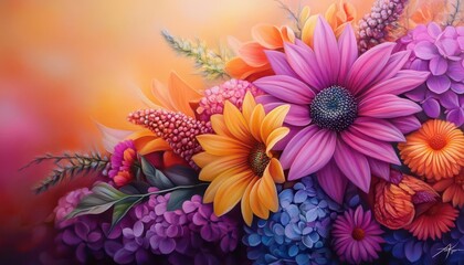 Summer sweep, vibrant colors, joyful scenes, cozy setting, inviting