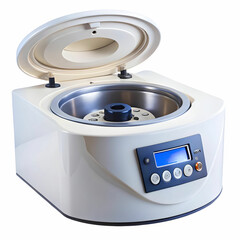 Fototapeta premium A compact centrifuge machine with a digital display
