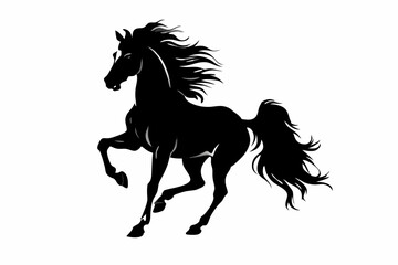 Dynamic Horse Silhouette Design