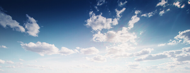 Summer sky clouds