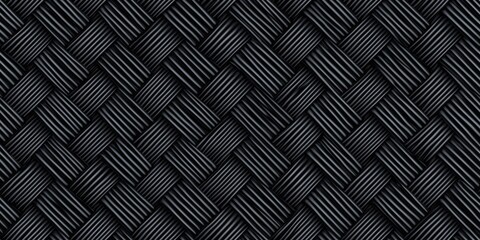 Seamless of Striking Monochrome Geometric Textured Pattern for Elegant Backdrop