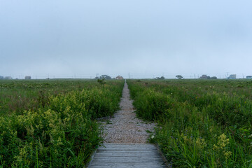 Kiritappu wetland in Hokkaido, Japan