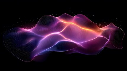 Obraz premium Generative AI transforming imagination, fluid abstract designs, dynamic patterns, colorful digital aesthetics