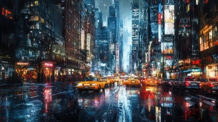 City pulse. harmonious mix of urban lifestyle and modern architecture in a vibrant metropolis