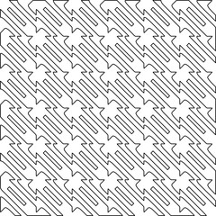 Abstract shapes from lines. Vector graphics for design, prints, decoration, cover, textile, digital wallpaper, web background, wrapping paper, clothing, fabric, packaging, cards.Geometric patterns.
