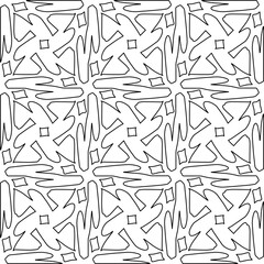 Abstract shapes from lines. Vector graphics for design, prints, decoration, cover, textile, digital wallpaper, web background, wrapping paper, clothing, fabric, packaging, cards.Geometric patterns.