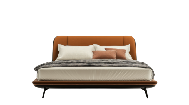 White sofa on a clean, white background