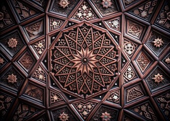 Intricate Islamic Geometric Patterns: Vibrant Motifs and Symmetrical Designs for Unity and Divine Reflection