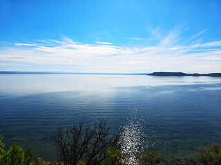 青空と美しい海