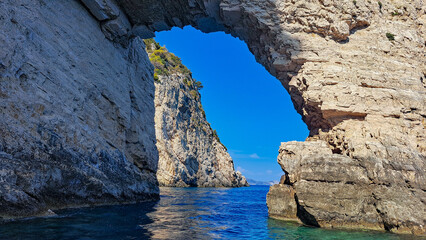 Zakynthos August 2024, amazing multicolored and surprising landscapes, Keri Caves