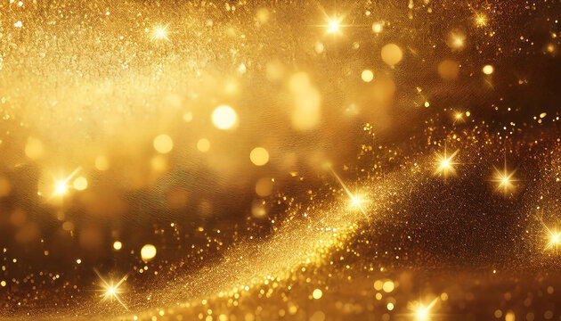 Glittery gold texture adds glamorous touch to holiday backgrounds for special events and ph_1(301)
