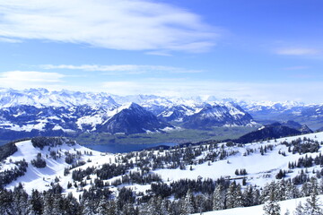 landscape in the mountains