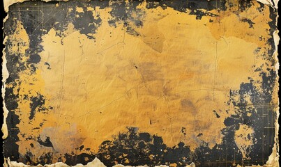 A worn black book cover with cracks and distressed leather texture, adding an authentic aged look. Great for vintage backgrounds, graphic art, or textured design elements