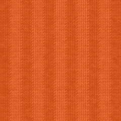 Vector Stylish Knit. Red Knitted Texture. Woolen Pullover Canvas Print. Winter Fabric Pattern.