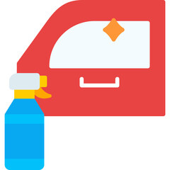 Glass Cleaning Icon