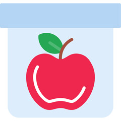 Vegan Lunch Box Icon