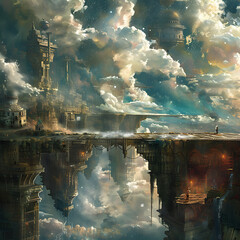 smoke from the chimney