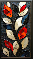 Bold Geometry Meets Organic Flow