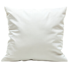 Obraz premium Serene Simplicity: A Minimalist White Pillow for Peaceful Comfort