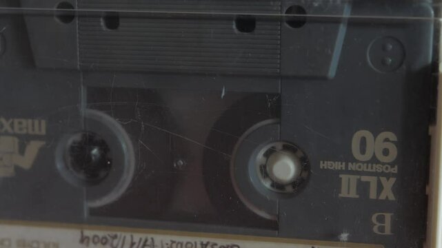 Walkman cassette tape player working 4k