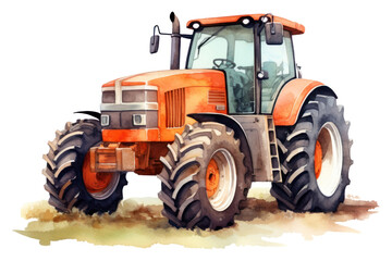 Obraz premium PNG Tractor vehicle wheel transportation.