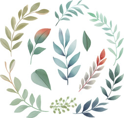 laurel wreath vector illustration