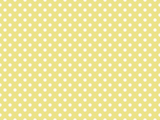 texturised white color polka dots over khaki yellow background © Claudio Divizia