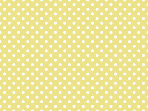 texturised white color polka dots over khaki yellow background