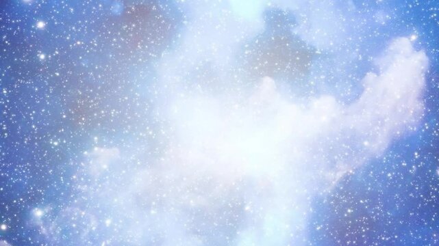 宇宙 星空 七夕 パーティクルBG207 01