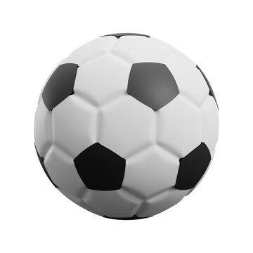 football soccer 3d rendered sport illustration