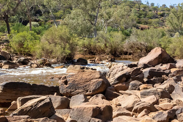 Kalbarri National Park, Western Australia. Gorges, River, Z-Bend, Natures Windows and Skywalks