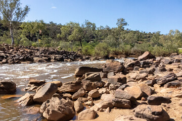 Kalbarri National Park, Western Australia. Gorges, River, Z-Bend, Natures Windows and Skywalks
