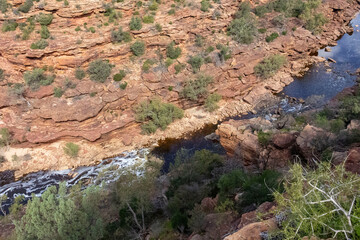 Kalbarri National Park, Western Australia. Gorges, River, Z-Bend, Natures Windows and Skywalks