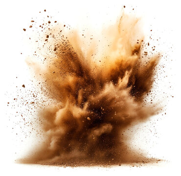 PNG Desert Sand Blast explosion dynamic powder.
