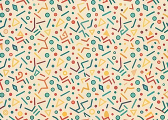 Random Whimsical Illustration Featuring Unique Patterns for Creative Design and Artistic Projects