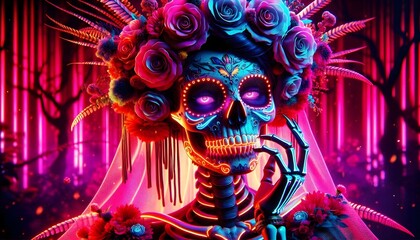 "Hechizo Ne&oacute;n de Halloween"