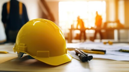 Engineer coordinating site activities with a team of workers, making sure construction progresses smoothly and efficiently.