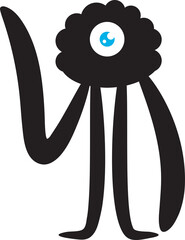 Alien Monster Character
