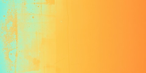 Colorful vibrant aged horizontal background with medium turquoise, pastel orange, and royal blue shades, background, medium turquoise, pastel orange