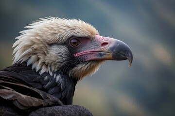 Fototapeta premium a beautiful condor looking for food