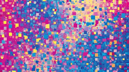 Fototapeta premium Abstract background with colorful squares.