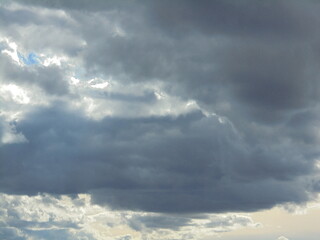 beautiful grey clouds