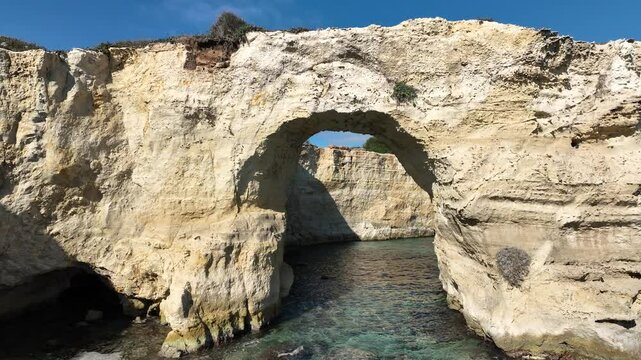 rock formation, Torre Sant'Andrea, Puglia, Italy