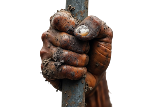 old rusty metal chain